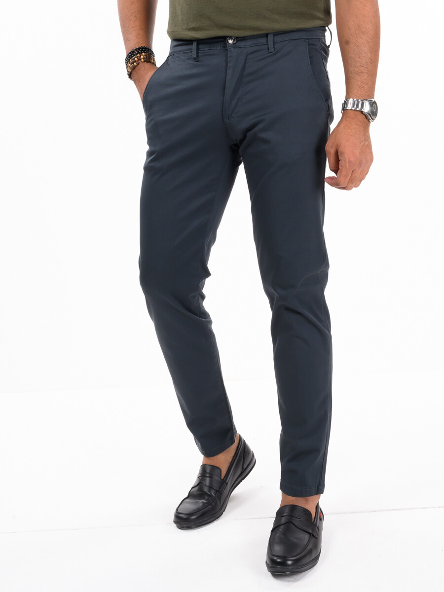 Slim-Fit Stretch Chinos Pants For Men Online - Lalaland.pk