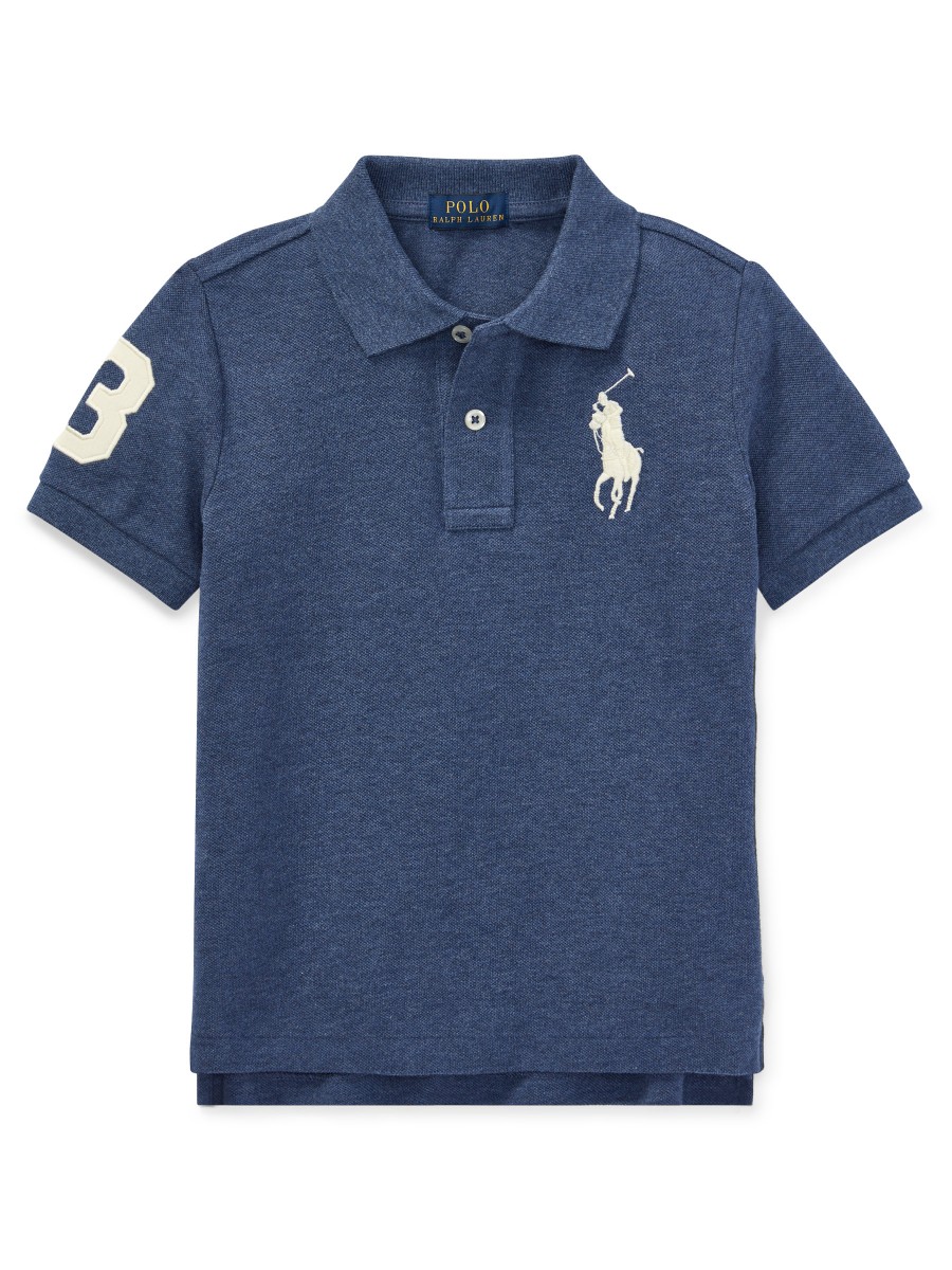 Buy Ralph Lauren Cotton Mesh Polo Shirt 0040194268-2T - Lalaland.pk