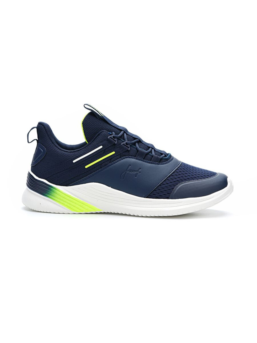 Buy Jump Men's Running Shoes NVY-LIME Online - Lalaland.pk
